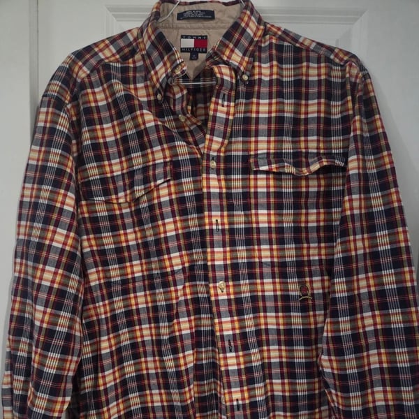 Tommy Hilfiger Plaid Button Down Shirt