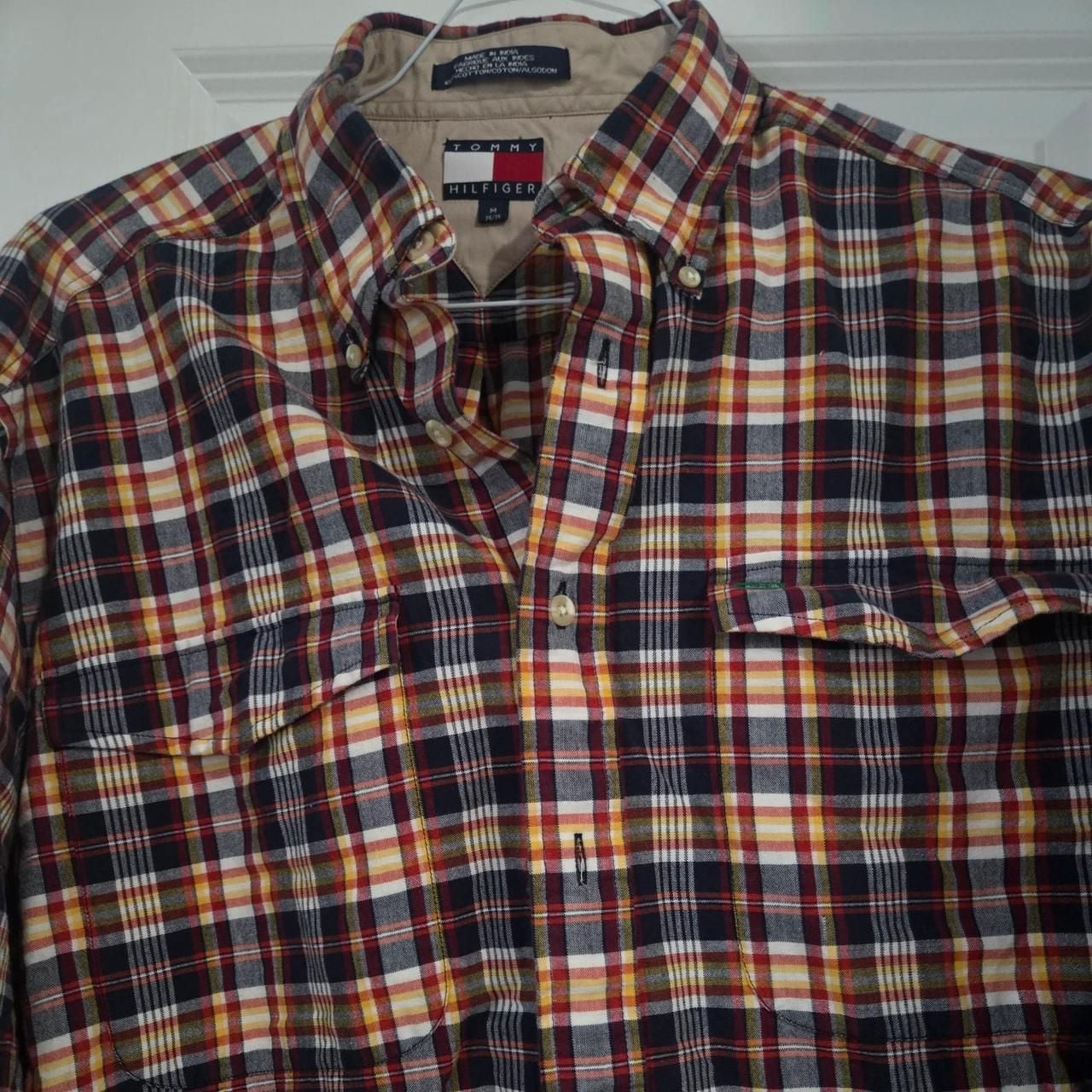 Tommy Hilfiger Plaid Button Down Shirt 3