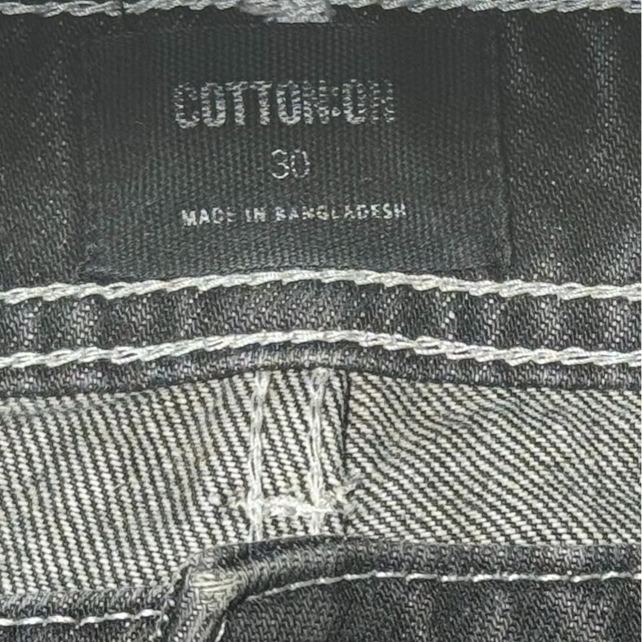 Cotton On Black Denim White Stitch Bundle Set 4
