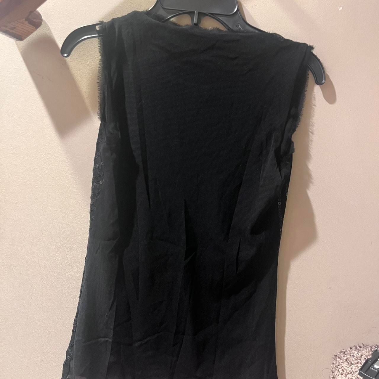 White House Black Market Beaded Sequin Tank Top 5