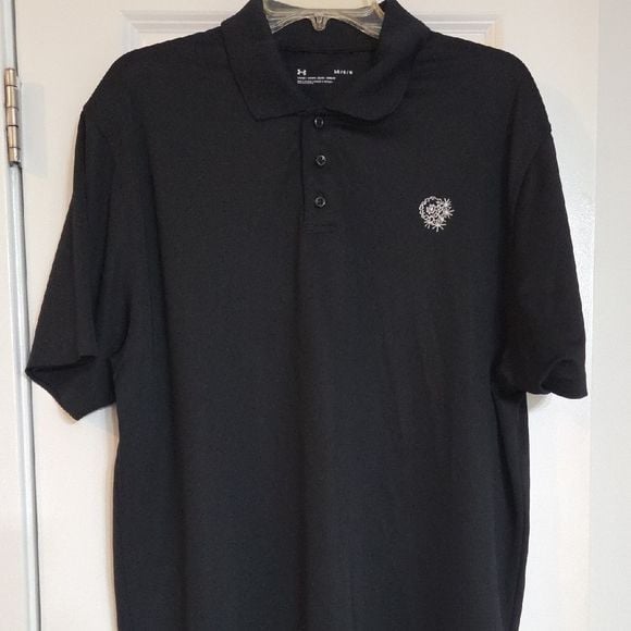 Black Under Armour polo shirt. Retails For $40 to $95 (See Pic) 2