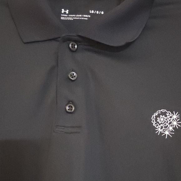Black Under Armour polo shirt. Retails For $40 to $95 (See Pic) 5
