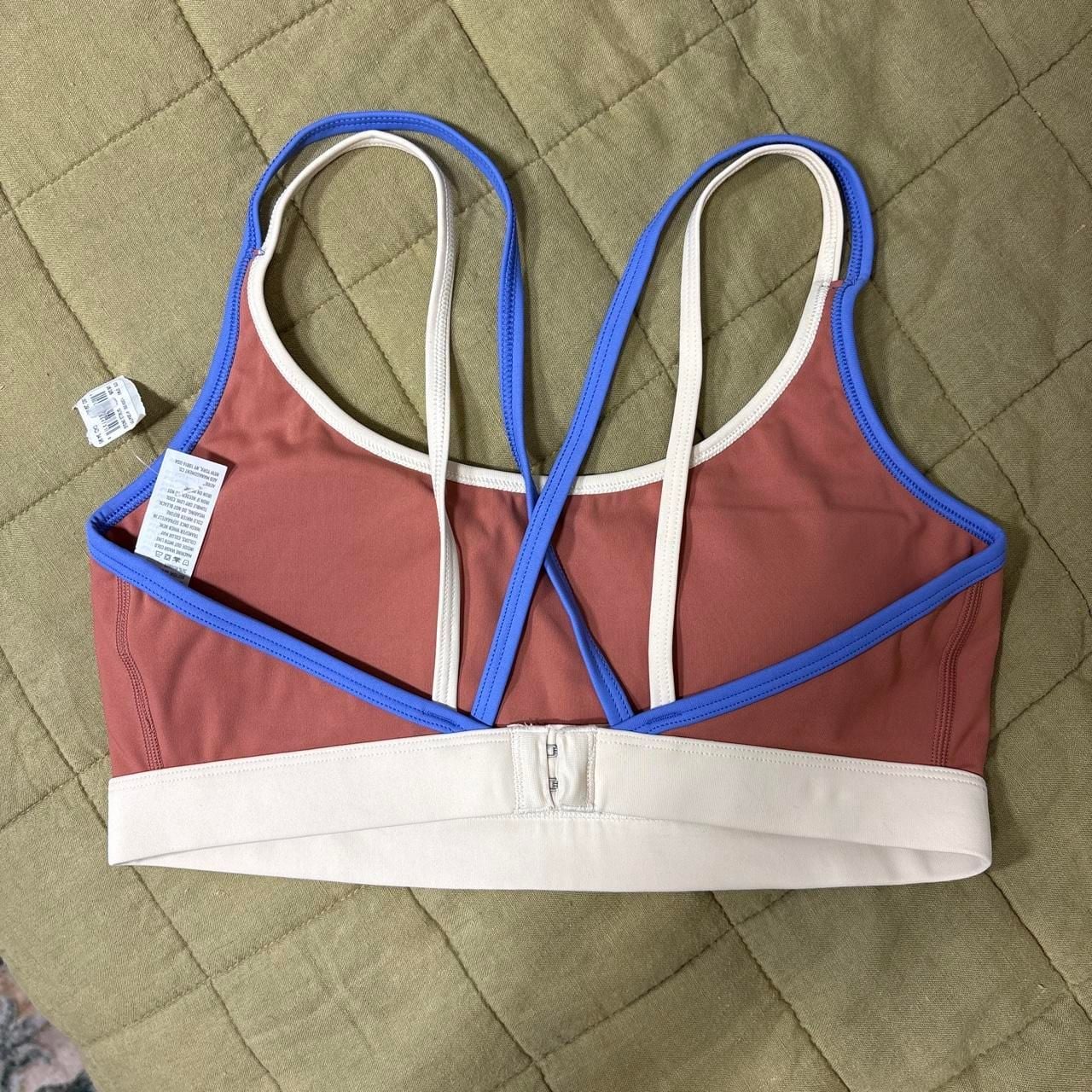 Aerie OFFLINE Strappy Colorblock and Ribbed Seamless Sports Bra Bundle 3
