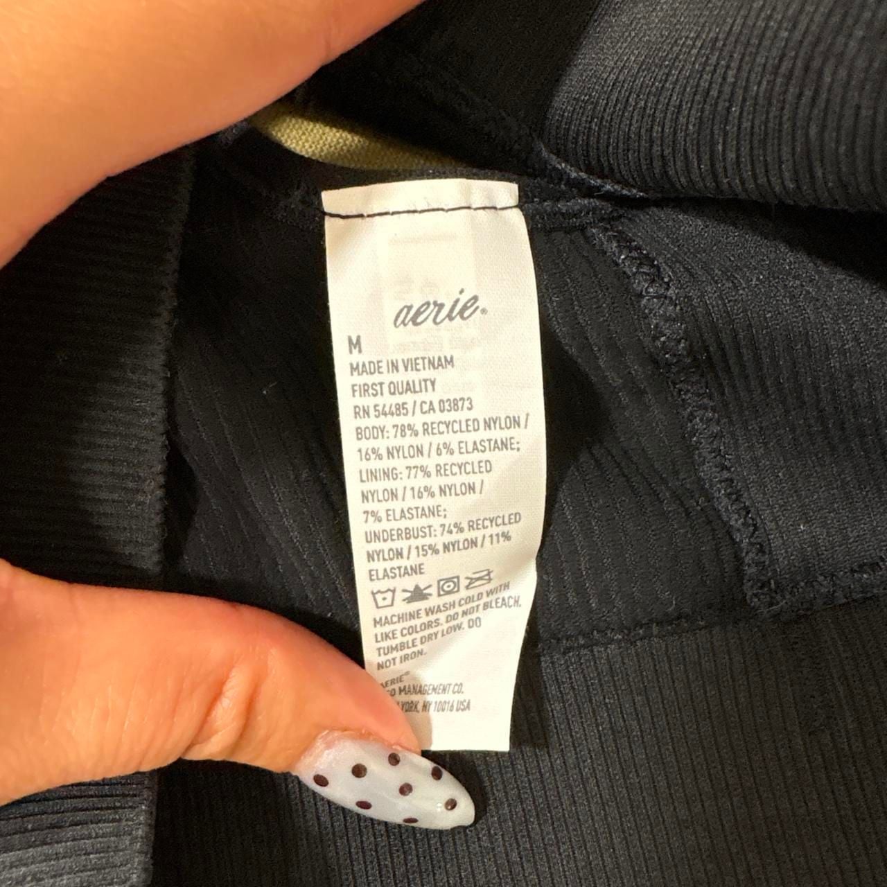 Aerie OFFLINE Strappy Colorblock and Ribbed Seamless Sports Bra Bundle 6