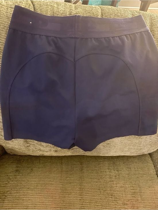 PINK Victoria's Secret Coral Pink & Navy Athletic Shorts Duo 3