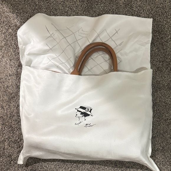 Burberry Authenticated Blue Label Canvas Tote Bag 17