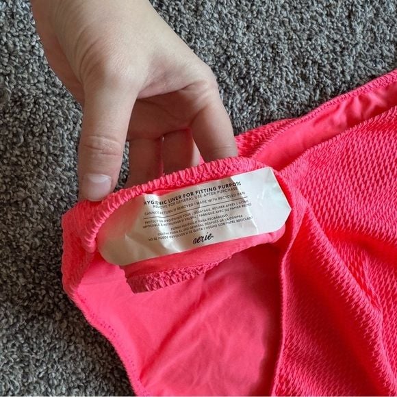 Aerie NWT Hot Pink Cutout One Piece Swimsuit 7