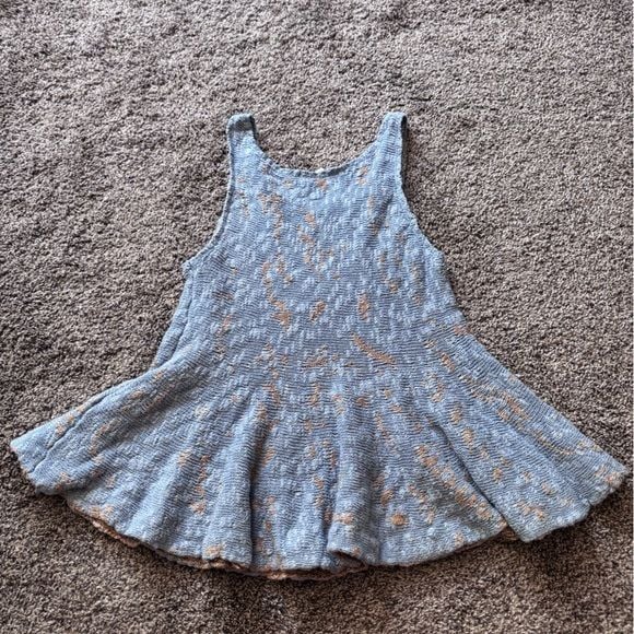 Free People Side by Side Peplum Sweater Tank 6