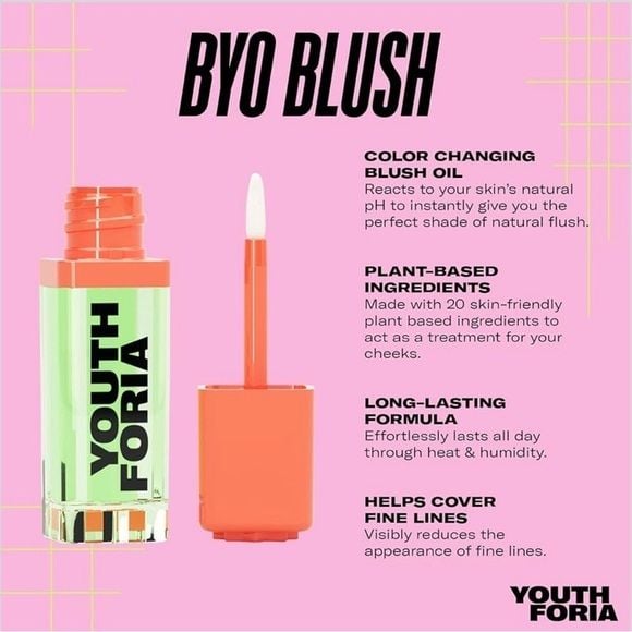 Youth Foria BYO Blush Oil - Chemical Reaction 2