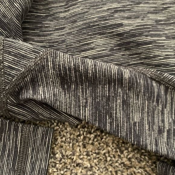 lululemon marled gray leggings 5