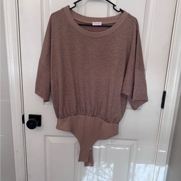 Pink Lily T-shirt Bodysuit NWOT 1