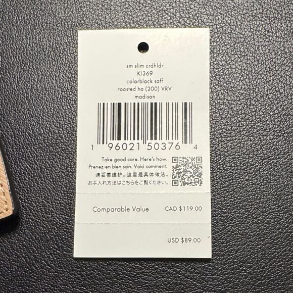 Kate Spade Madison Small Slim Card Holder 9
