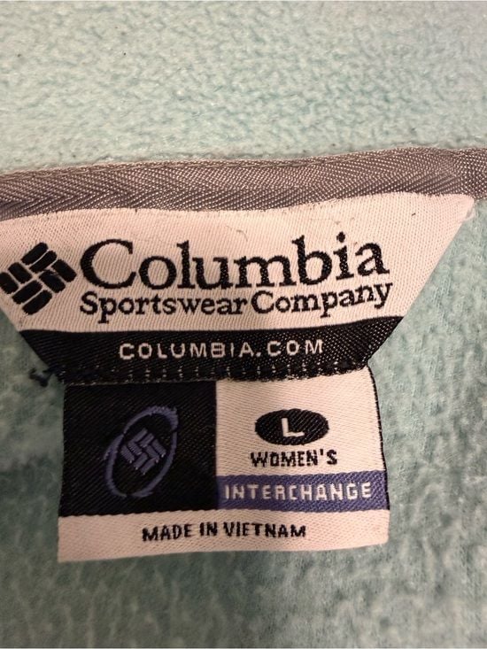 Columbia Women's Teal and Light Teal Ski Jacket 3 in 1 15