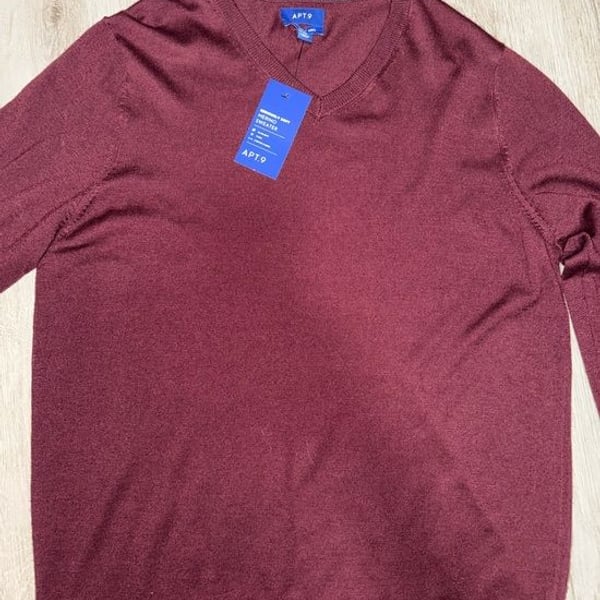 Men's Apt. 9® Seriously Soft Merino V-Neck Sweater