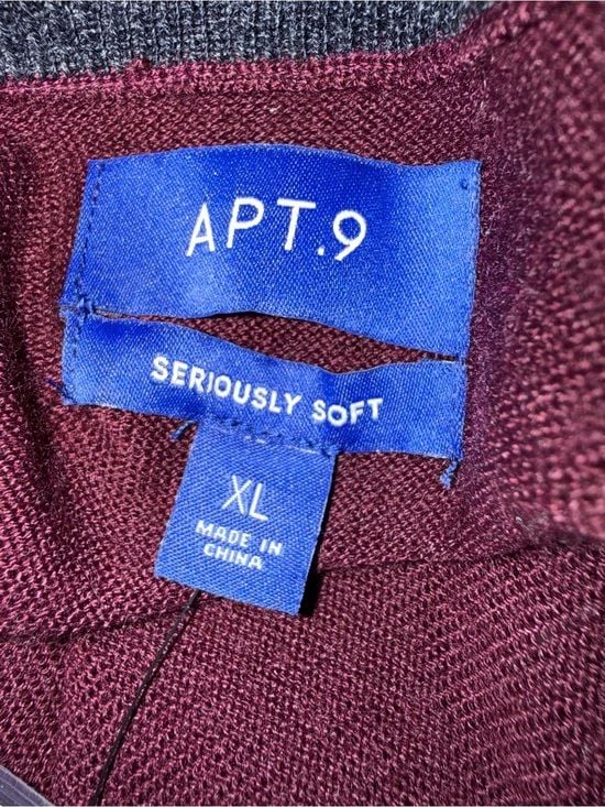 Men's Apt. 9® Seriously Soft Merino V-Neck Sweater 6