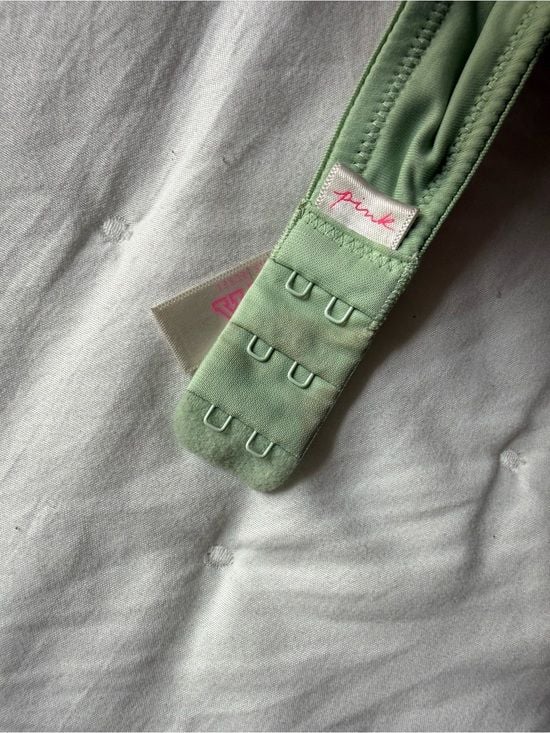 PINK Victoria's Secret Mint Green Lightly Padded T-Shirt Bra 5