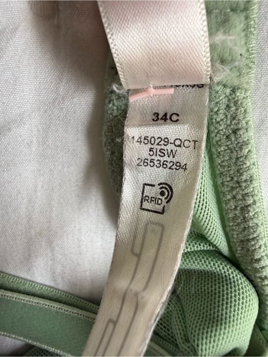 PINK Victoria's Secret Mint Green Lightly Padded T-Shirt Bra 6