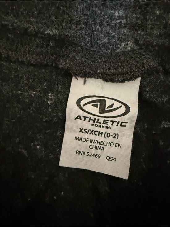 Athletic Works Women's Dark Gray Heather Athletic Shorts 3