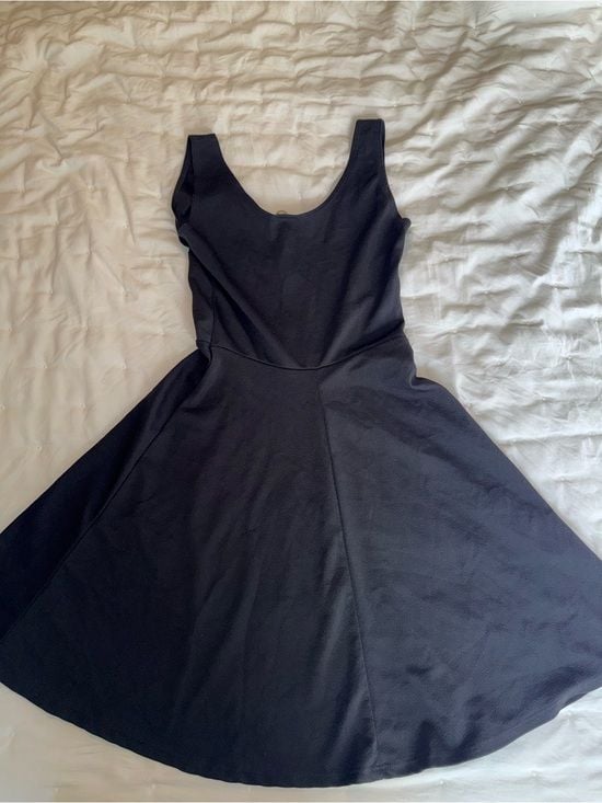 Rue21 Black Scoop-Neck Fit & Flare Mini Dress 2