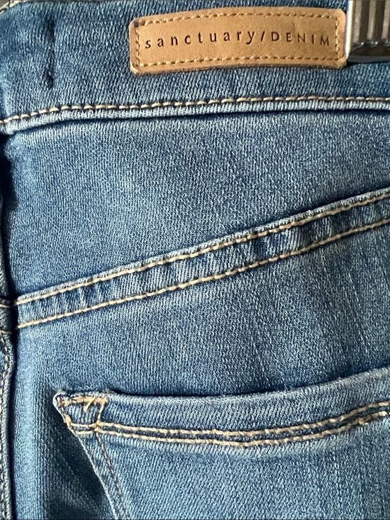 Sanctuary Light Blue Skinny Jeans with Side Studs 7