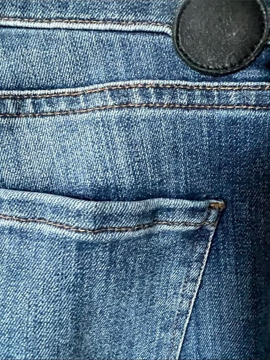 Dish Blue Cropped Cuffed Women's Jeans 8