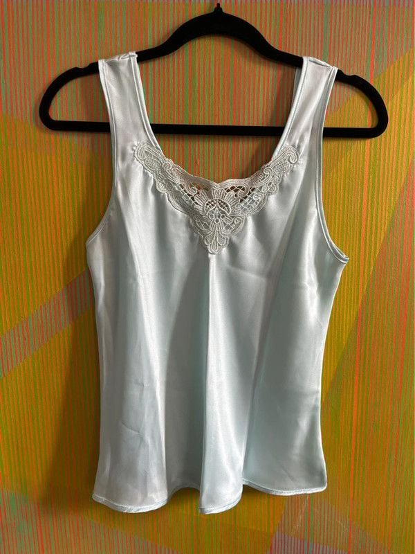 y2k Teal Cami 2