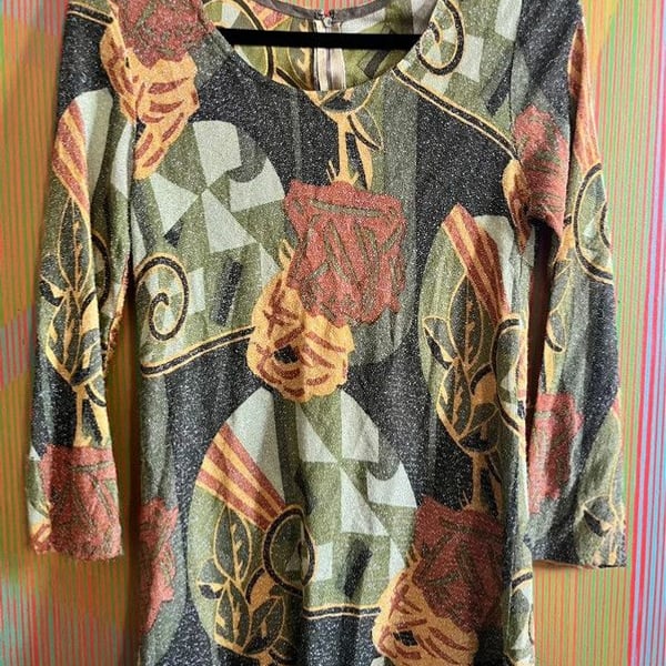 y2k 3/4 Sleeve Top