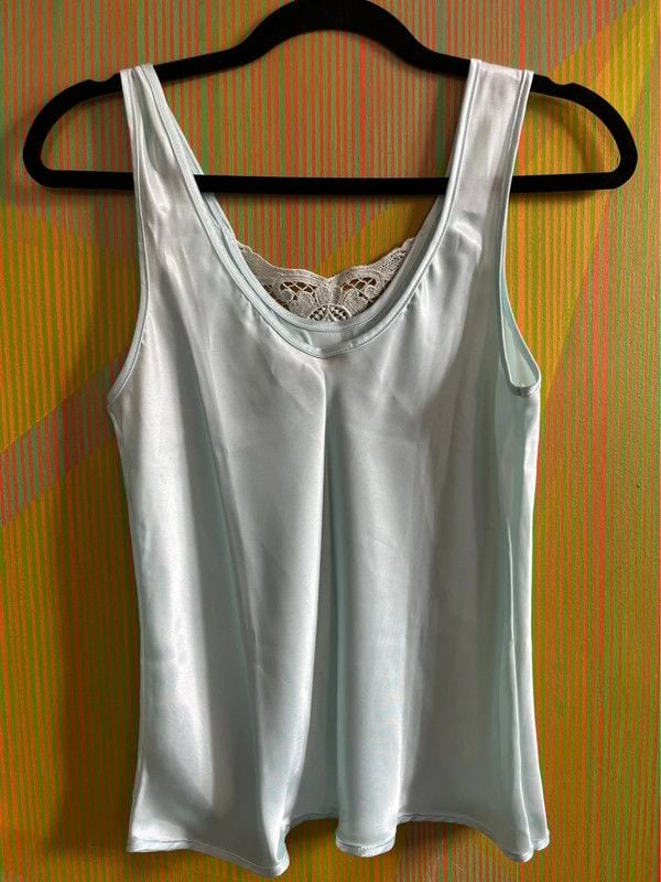 y2k Teal Cami 3