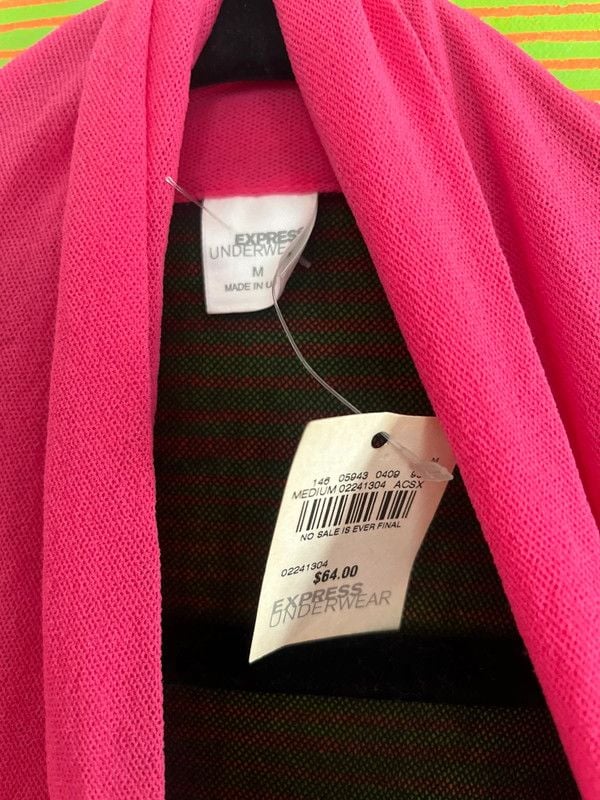 Vtg NWT Express Nylon Robe 2