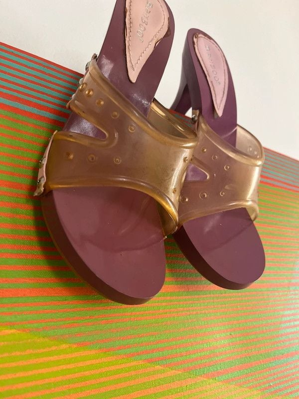 y2k Bamboo Platform Heels 3