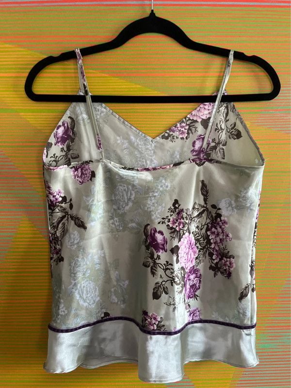 Vtg NWT Cami with Velvet Trim 3