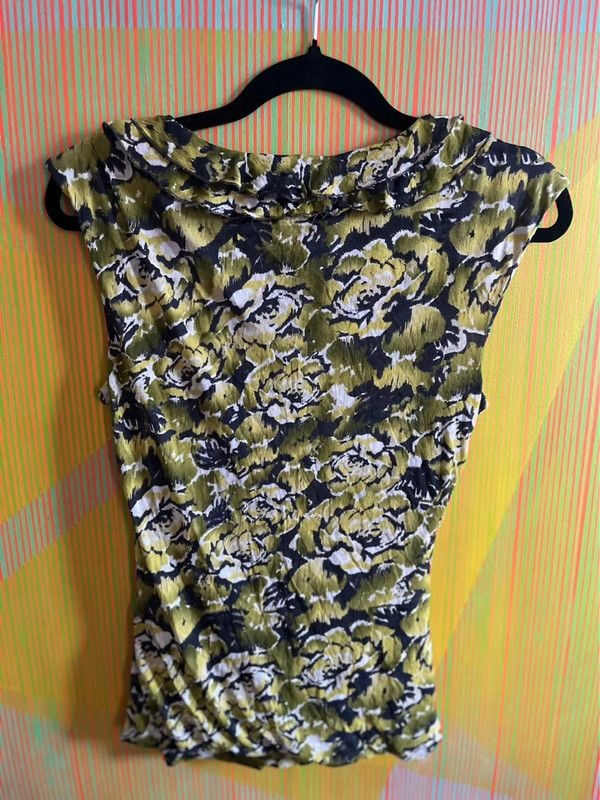 y2k Ruffle Top 2