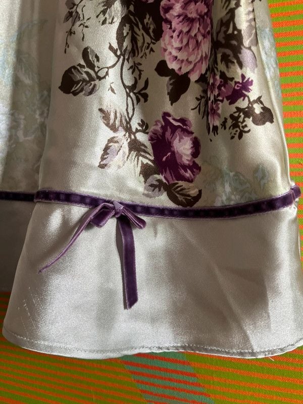 Vtg NWT Cami with Velvet Trim 4