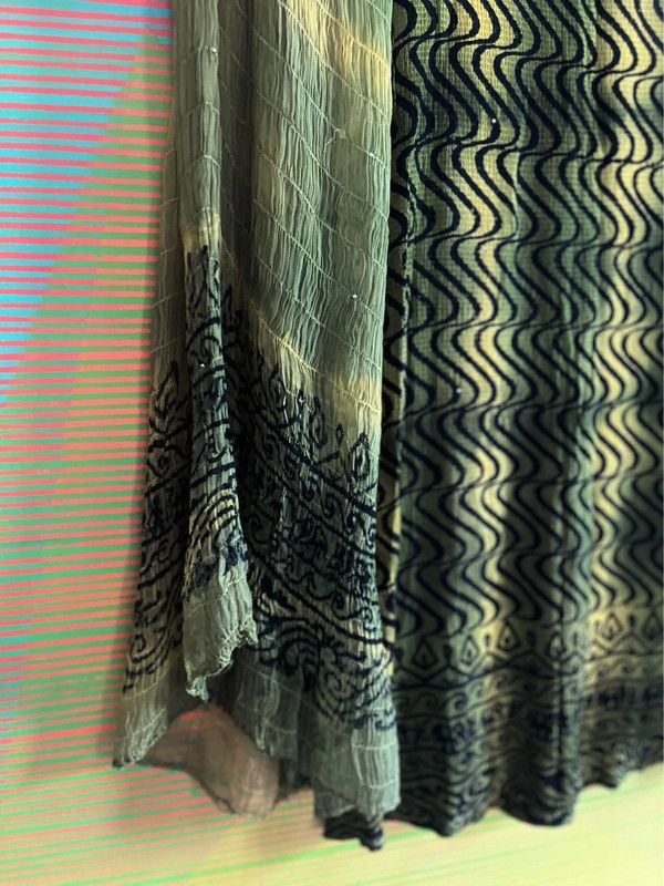 Vtg Boho 2pc Set 4