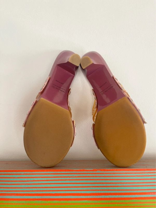 y2k Bamboo Platform Heels 7