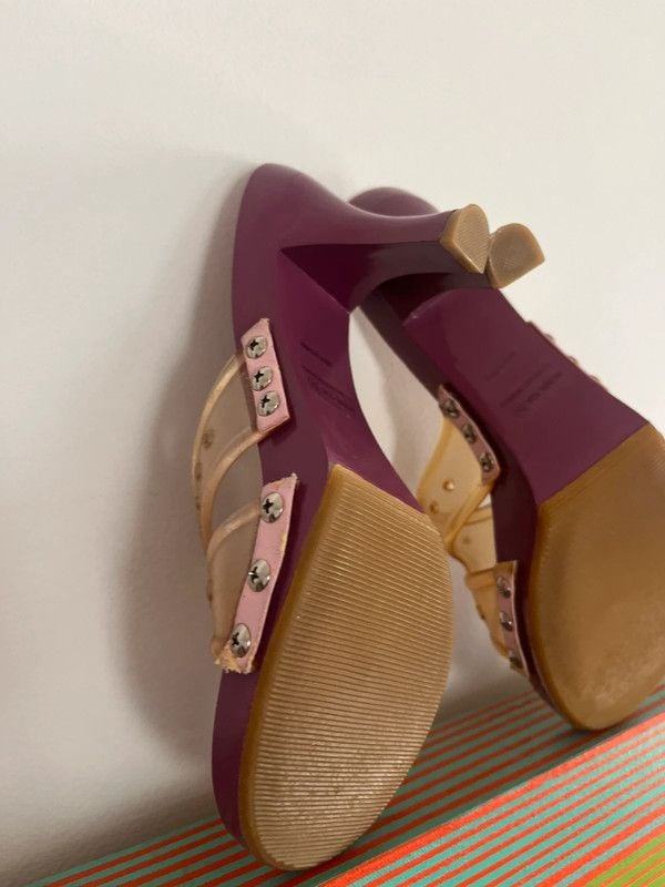 y2k Bamboo Platform Heels 8