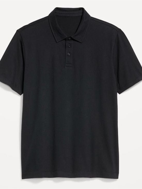 Old Navy Black Short-Sleeve Polo Small 7
