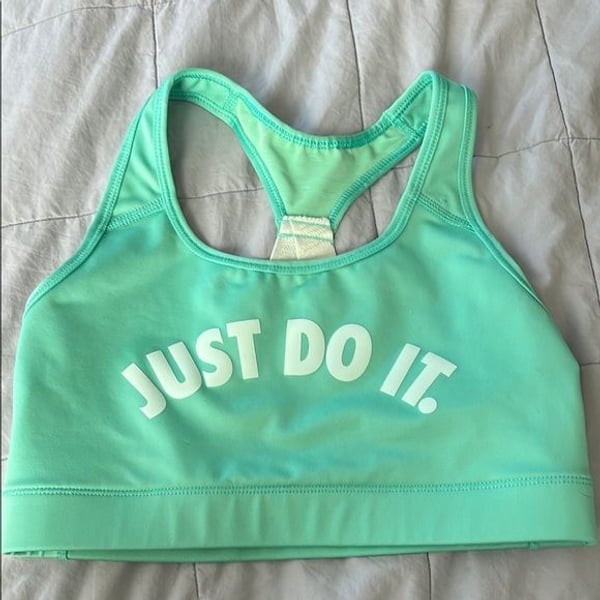 Nike Teal Dri-FIT Sports Bra