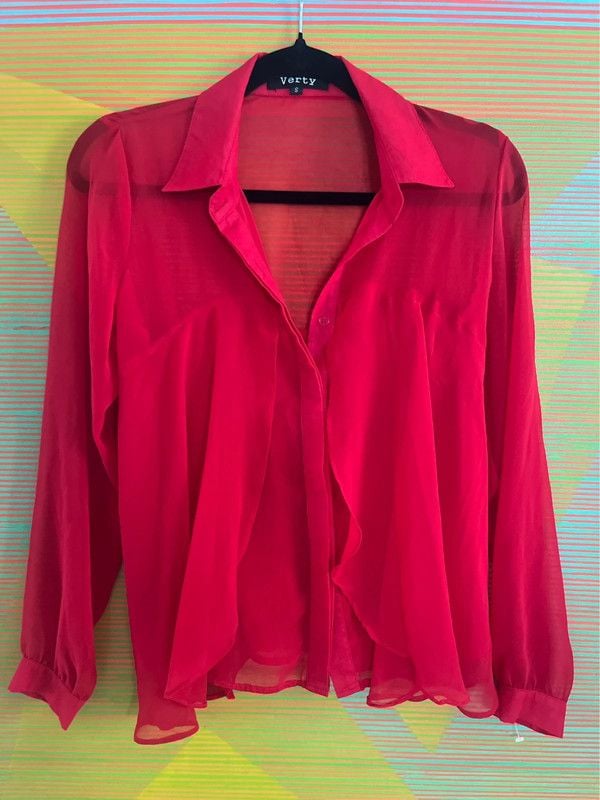 y2k Sheer Layer Top 1