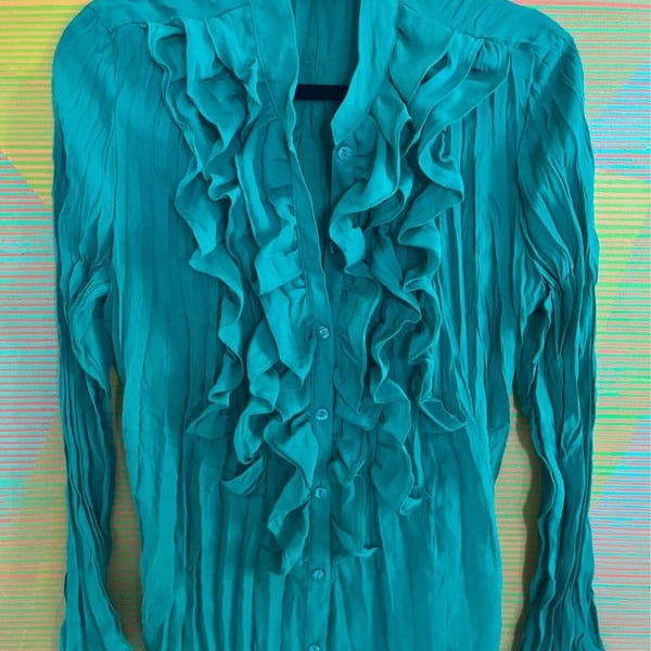 y2k My Michelle Ruffle Top