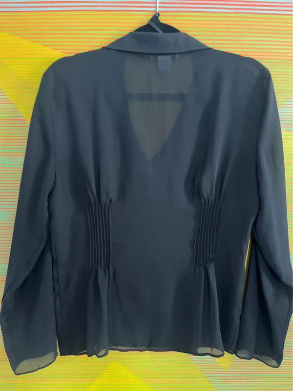 y2k Michele Michelle Mesh Blouse with Details 3