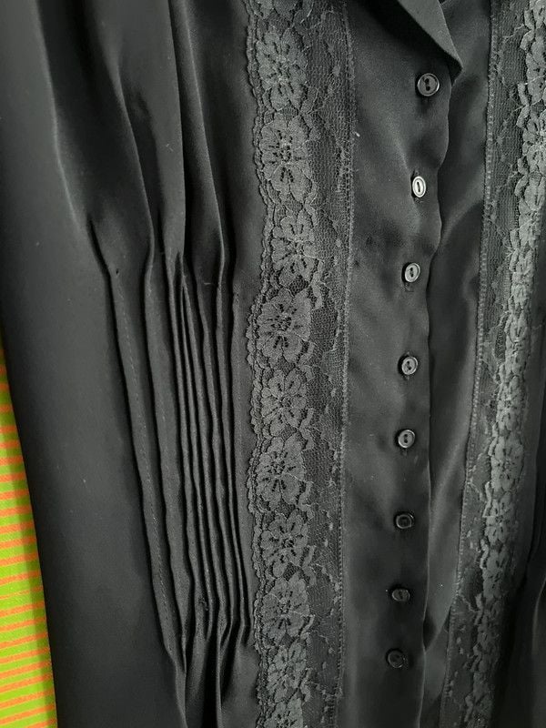 y2k Michele Michelle Mesh Blouse with Details 4