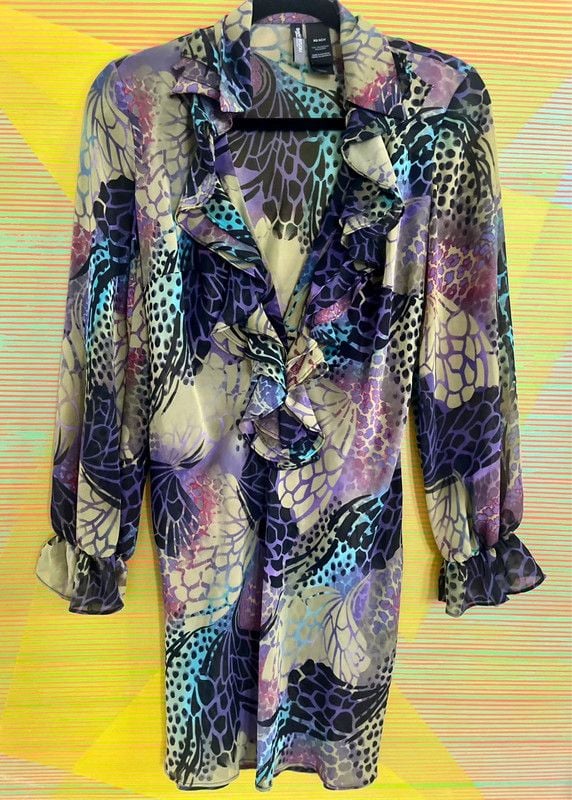 y2k Bisou Bisou Ruffle Top 4