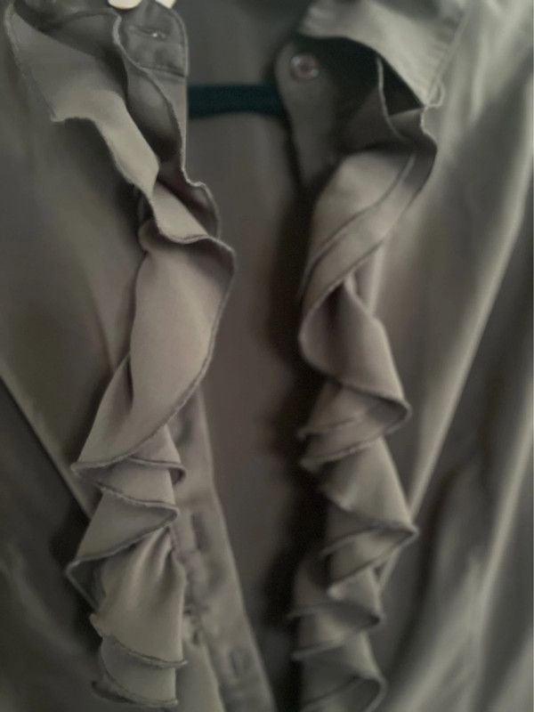 y2k Sheer Ruffle Top 5