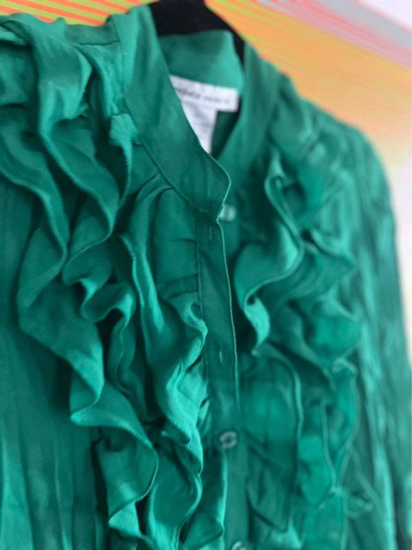 y2k My Michelle Ruffle Top 4