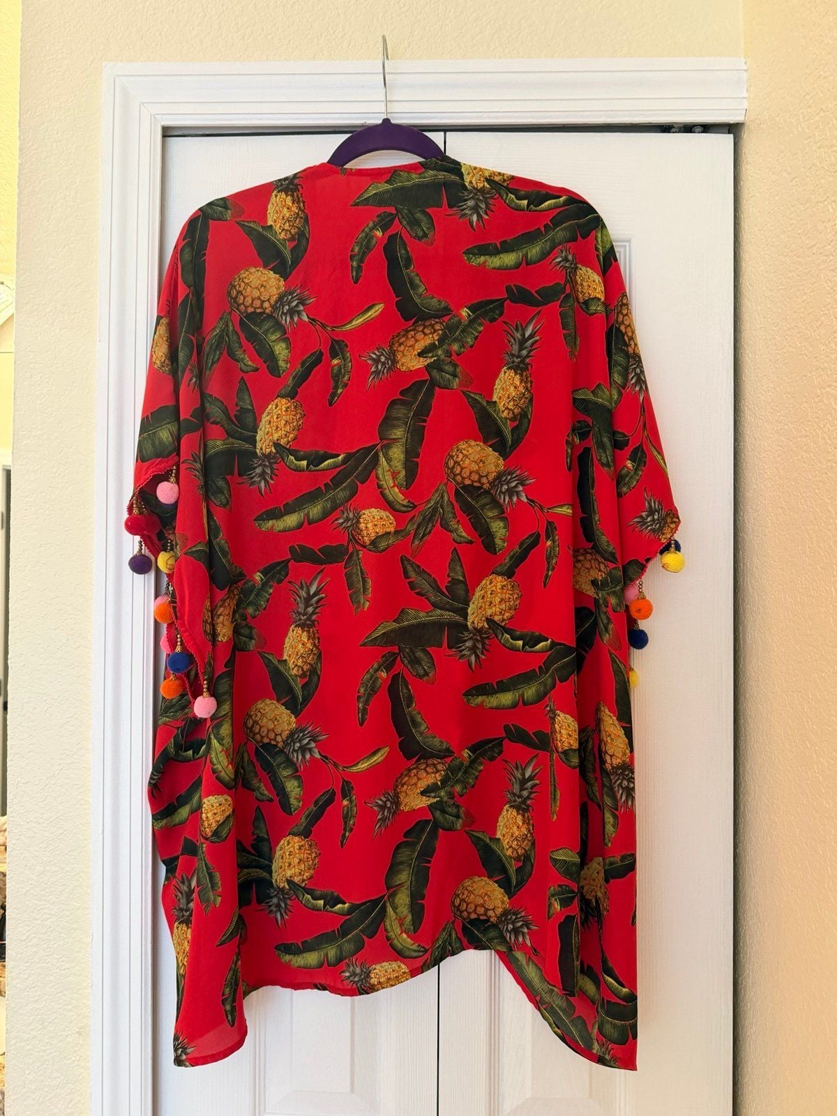 Gianni Bini colorful pineapple coverup 4
