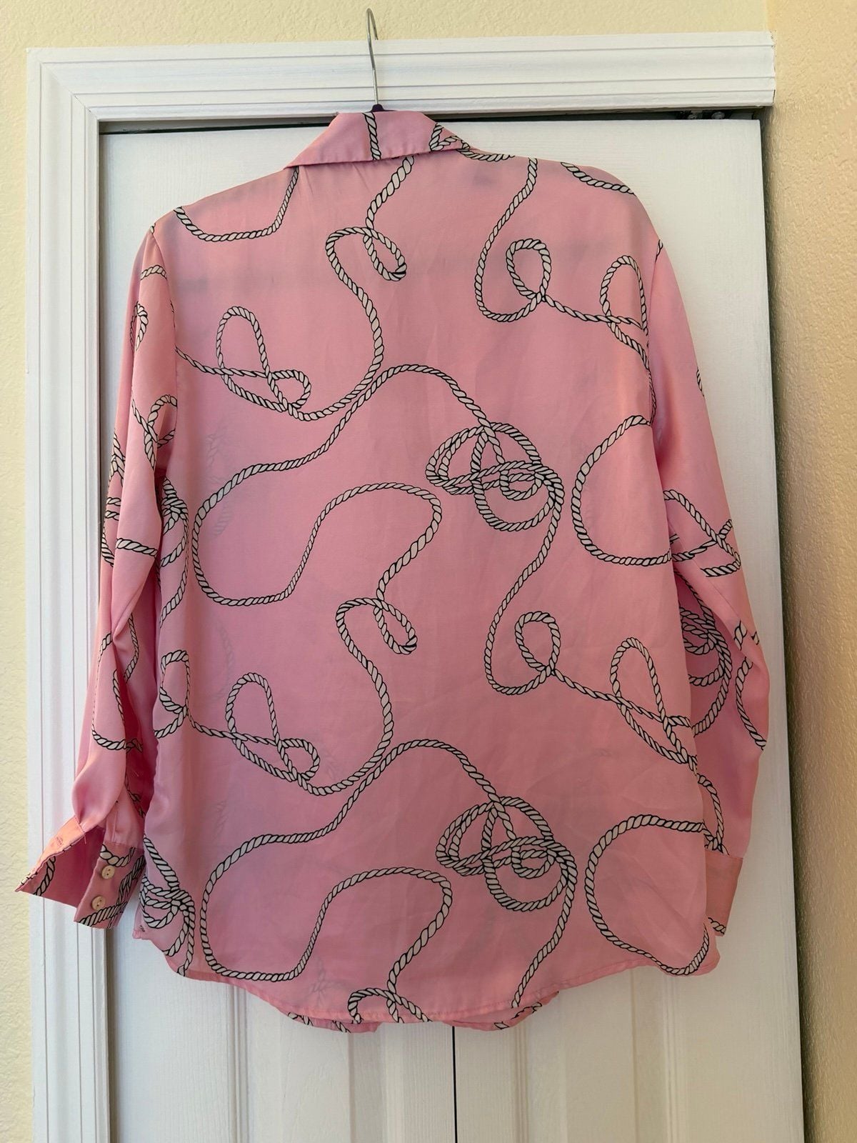 philosophy rope design long sleeved button down 4