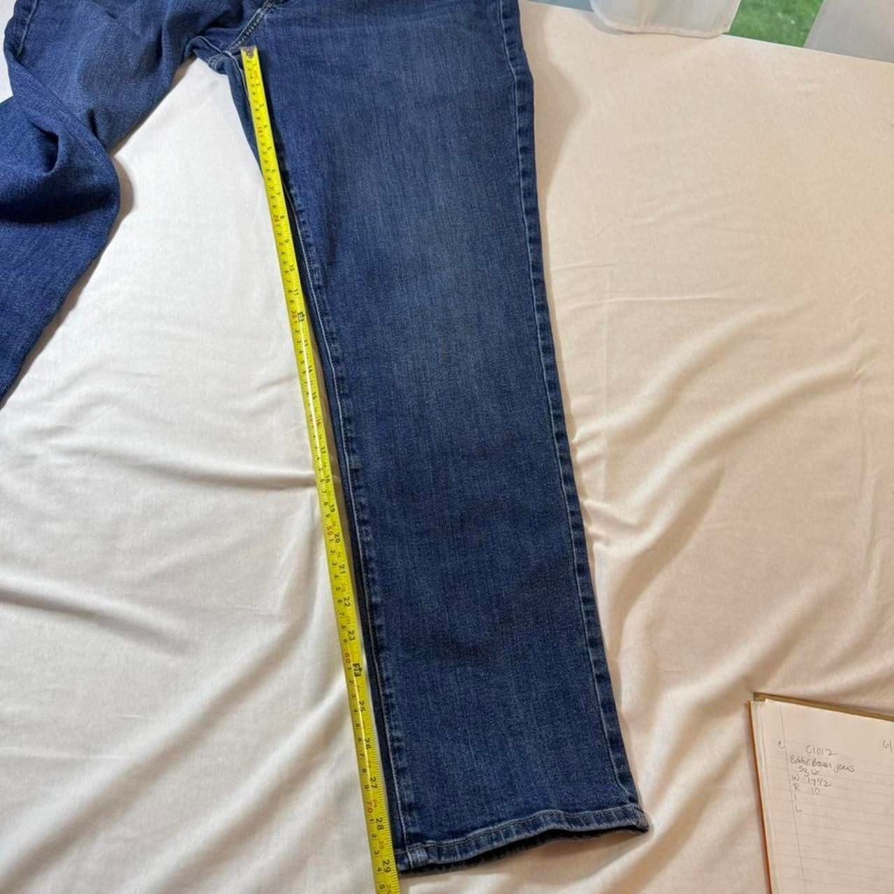Eddie Bauer Boyfriend Midrise Slim Blue Jeans Women's 12 8