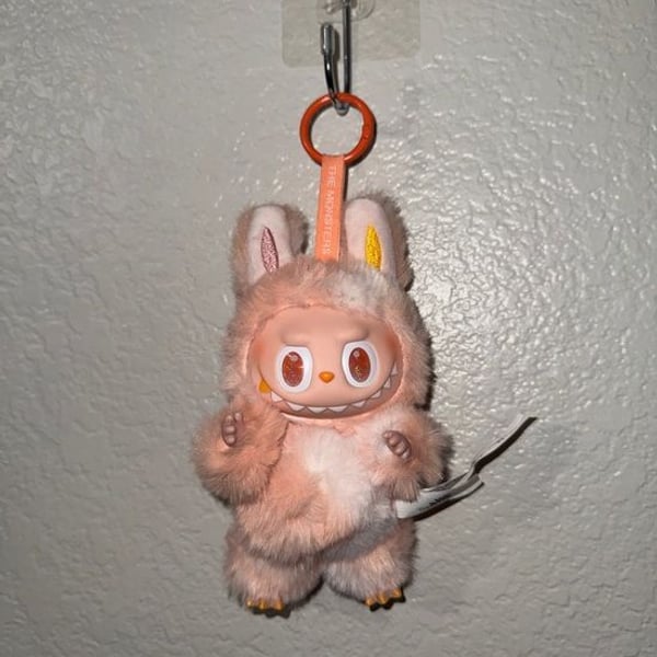 Labubu The Monsters Big Into Energy Series - Happiness Vinyl Plush Keychain
