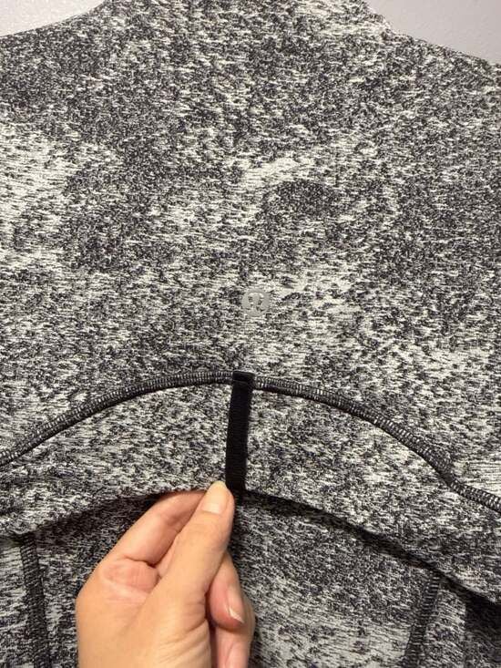 Lululemon Define Jacket Luon Speckled Gray Heathered Black 10